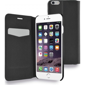 Azuri Apple iPhone 6/6S hoesje - Ultra dunne book case - Zwart