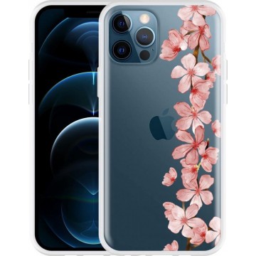Apple iPhone 12 Pro Hoesje Flower Branch