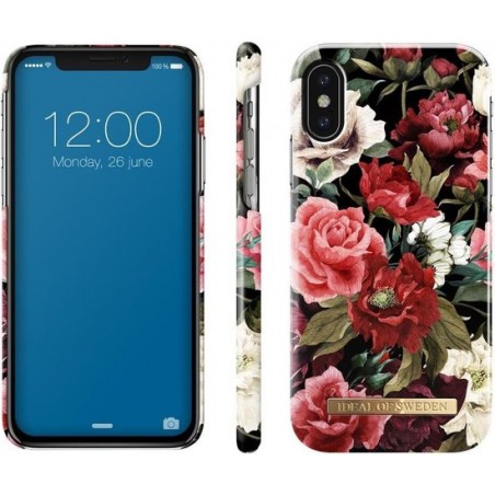 iDeal of Sweden Fashion Back Case Antique Roses voor iPhone Xs  X