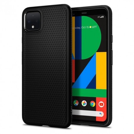 Spigen Liquid Air Case Google Pixel 4 - Zwart