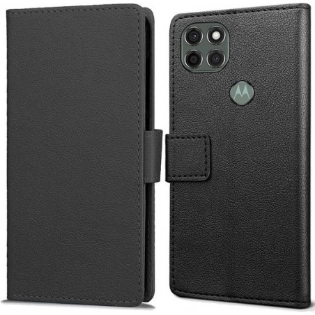 Book Wallet hoesje voor Motorola Moto G9 Power - zwart