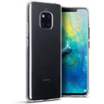 Huawei Mate 20 Pro Hoesje - Siliconen Backcover - Transparant