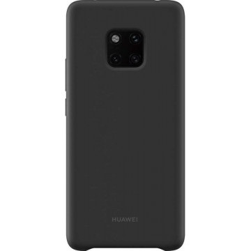 Huawei silicone case - zwart - voor Mate 20 Pro
