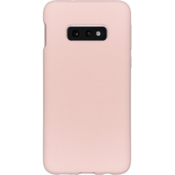 Accezz Liquid Silicone Backcover Samsung Galaxy S10e hoesje - Roze