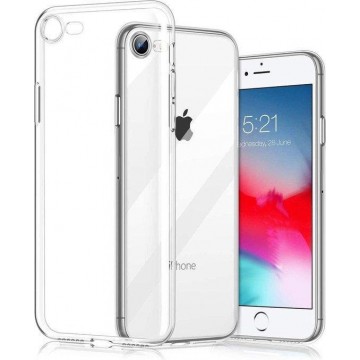 iPhone SE (2020) Hoesje Transparant - Siliconen Case