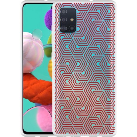 Samsung Galaxy A51 Hoesje Geometric