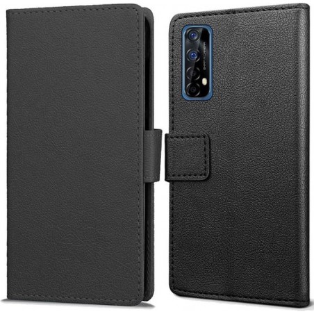 Book Wallet hoesje voor Realme 7 - zwart