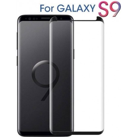 Samsung Galaxy S9 Zwart Premium Curved 3D Tempered Glass