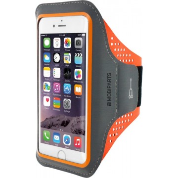 Mobiparts Comfort Fit Sport Armband Apple iPhone 6/6S/7/8/SE (2020) Neon Orange