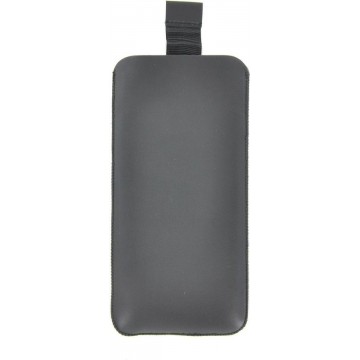 Pearlycase Pouch Cover Insteek hoesje voor Samsung Galaxy A40 Zwart
