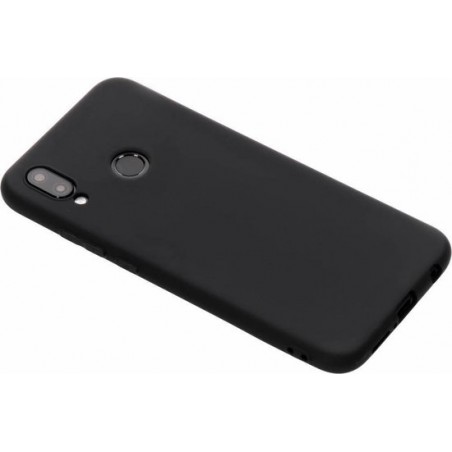 Color Backcover Huawei P20 Lite hoesje - Zwart