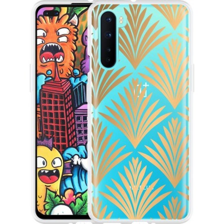 OnePlus Nord Hoesje Art Deco Gold