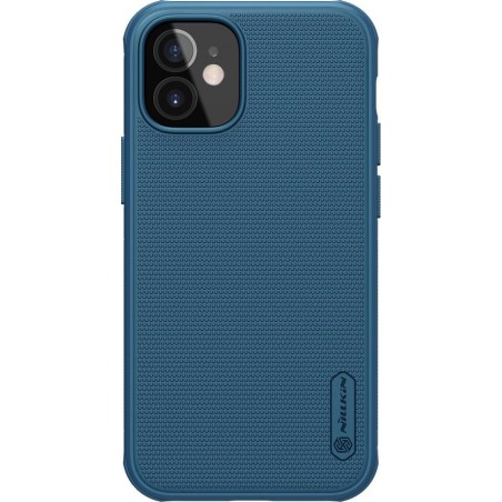 Nillkin - iPhone 12 Mini  hoesje - Super Frosted Shield Pro - Back Cover - Blauw