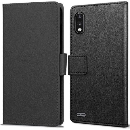 Book Wallet hoesje voor LG K22 - zwart