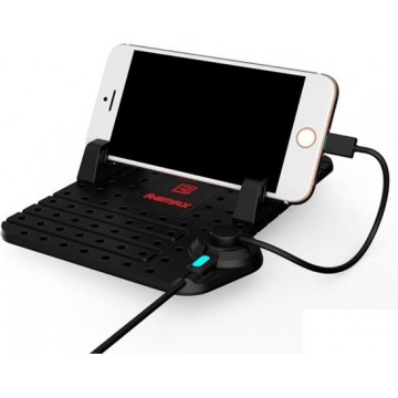 REMEX Universele dashboard mount Anti slip mat auto houdervoor smartphones iPhone / Samsung / Huawei- zwart