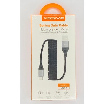 xssive spring data en laad cable - Micro usb - overcharging protection - charge