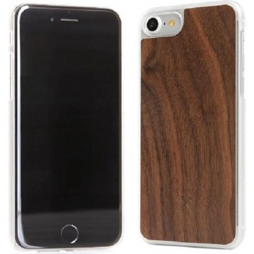 Woodcessories EcoCase Casual iPhone 7 walnoot + doorzichtig