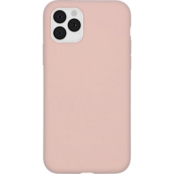 Accezz Liquid Silicone Backcover iPhone 11 Pro hoesje - Roze