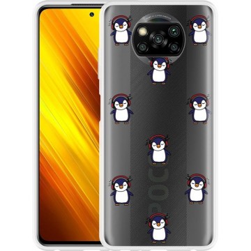 Xiaomi Poco X3 Hoesje Chillin like a penguin
