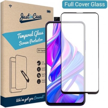 Just in Case Full Cover Tempered Glass voor Huawei P Smart Pro - Zwart