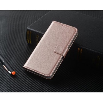 P.C.K. Hoesje/Boekhoesje luxe rose-goud geschikt voor Apple Iphone 7