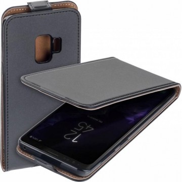 Pearlycase® Eco Flipcase Cover Zwart Hoesje voor Samsung Galaxy S9