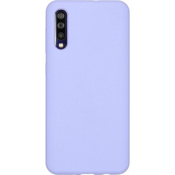 Accezz Liquid Silicone Backcover Samsung Galaxy A50 hoesje - Paars