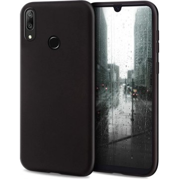 Huawei Y7 2019 silicone hoesje zwart