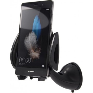 SNY AX7 Zwart Telefoonhouder Auto Dashboard / Raam / Ruit / Zuignap / Telefoon Houder / iPhone Samsung