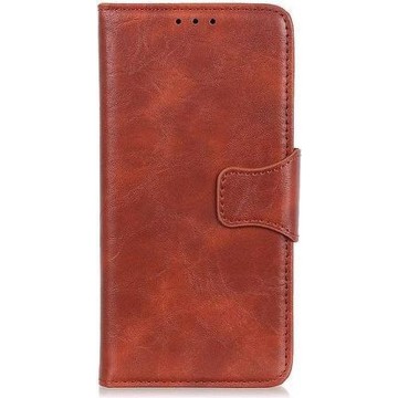 Shop4 - Samsung Galaxy A50 Hoesje - Wallet Case Cabello Bruin