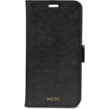 Mode. wallet bookcover Milano - night zwart - voor Apple iPhone Xr