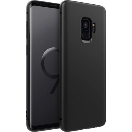 Soft TPU Zwart hoesje Silicone Case Samsung Galaxy S9