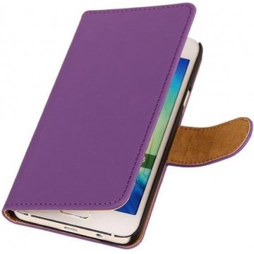 Wicked Narwal | bookstyle / book case/ wallet case Hoes voor Samsung galaxy a5 2015Paars