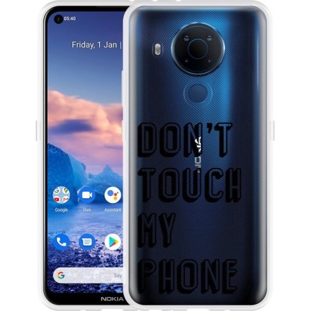 Nokia 5.4 Hoesje Don't Touch My Phone