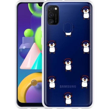 Samsung Galaxy M21 Hoesje Chillin like a penguin