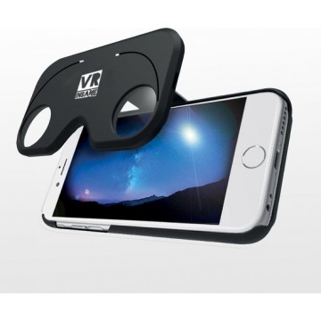 VR Insane Virtual Reality Bril en Telefoonhoes Flip - iPhone 6+