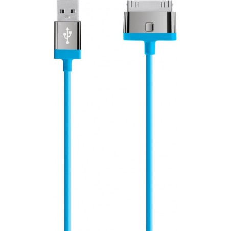 Belkin MIXIT Apple 30 pins naar USB Kabel - 2m - Blauw
