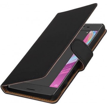 Wicked Narwal | bookstyle / book case/ wallet case Hoes voor sony Xperia X Performance Zwart