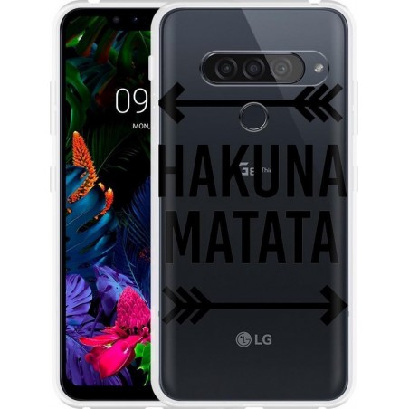 LG G8S ThinQ Hoesje Hakuna Matata black