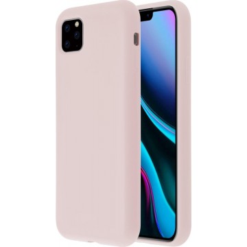 Azuri liquid silicon cover - roze - voor iPhone 11