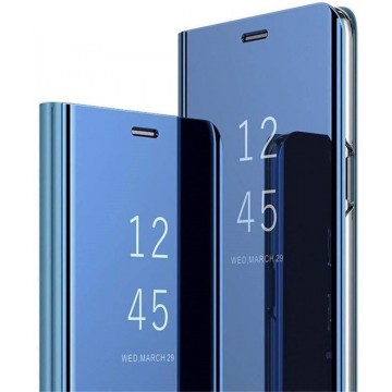 FONU Clear View Case Hoesje Samsung Galaxy A41 - Violet