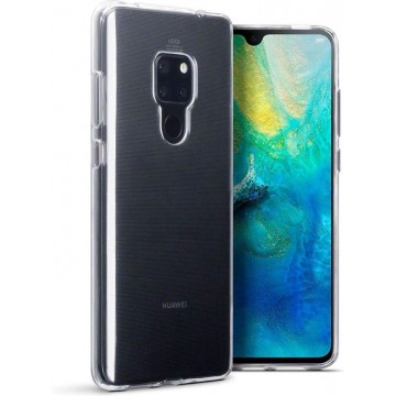 Huawei Mate 20 Hoesje - Siliconen Backcover - Transparant