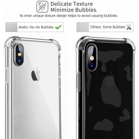 Shock Proof case met TPU Soft Frame hoesje voor iPhone Xs Max Transparant Doorzichtig