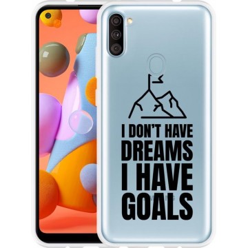 Oppo A72 Hoesje Goals are for Men