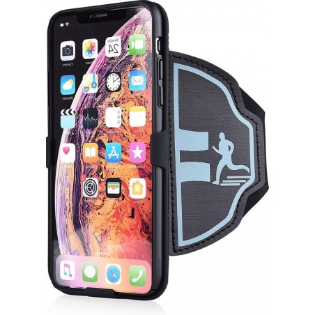 Holster cover Sport Armband iPhone 11 Pro Max - Sportband Hardlopen met Sleutelhouder