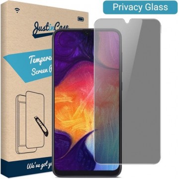 Just in Case Privacy Tempered Glass Samsung Galaxy A50 Protector - Arc Edges