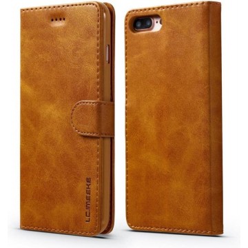 iPhone 8 Plus / 7 Plus Hoesje - Luxe Book Case - Bruin
