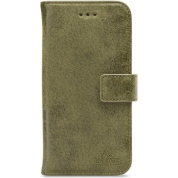 My Style Flex Wallet for Samsung Galaxy A70 Olive
