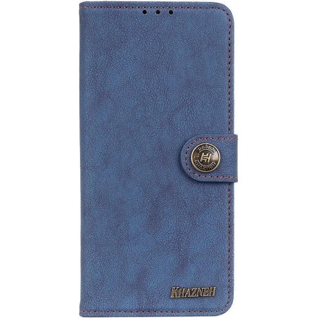 Motorola Moto G9 Play Hoesje - Classic Book Case - Blauw