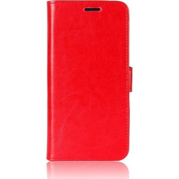 Mobigear Luxe Wallet Leather Book Case Rood Nokia 1.3